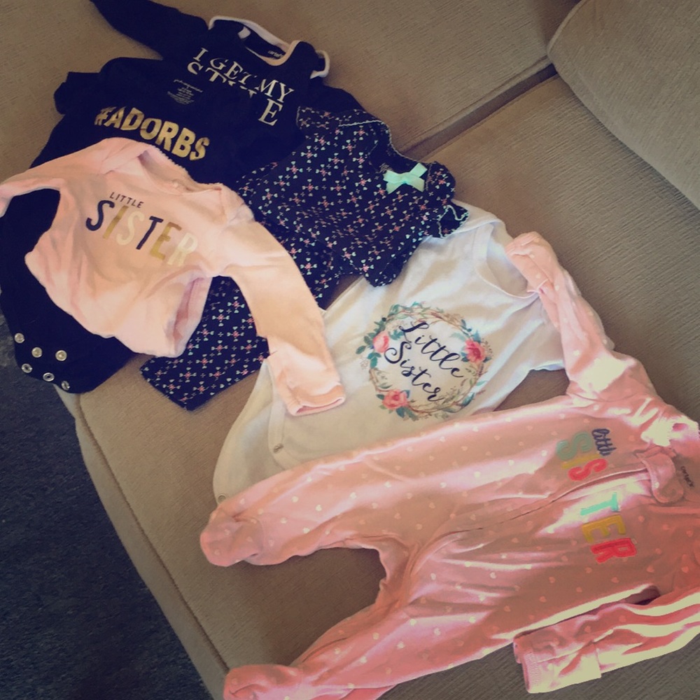 newborn and 0-3 month baby lot